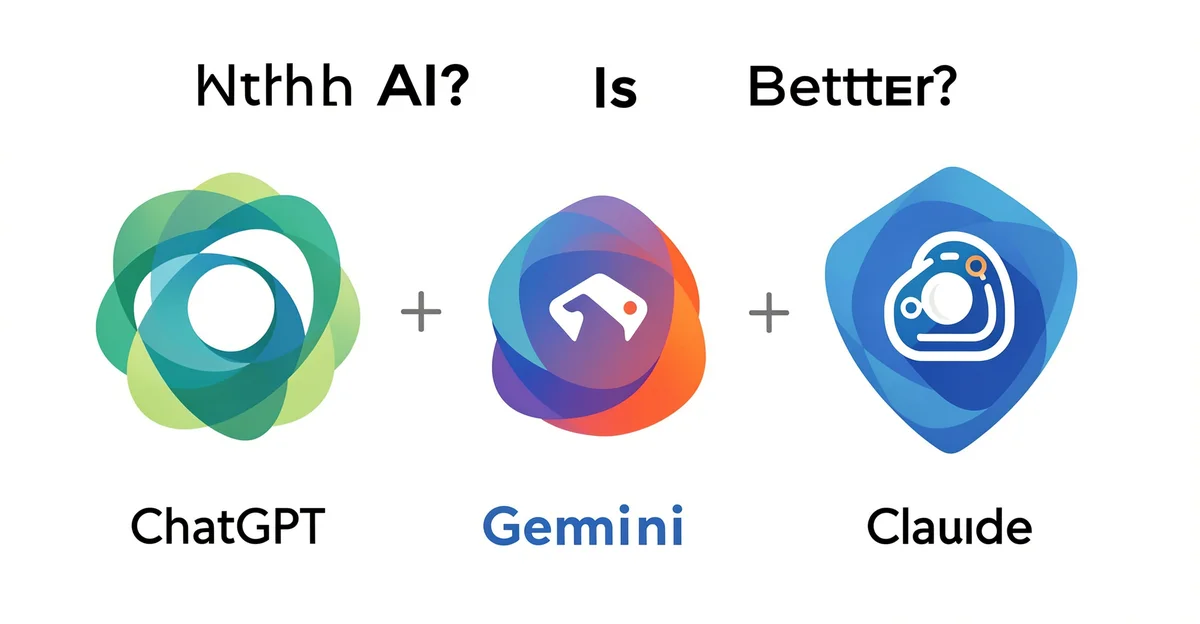 Featured image: Professional featured image for: Chatgpt Vs Gemini Vs Claude: Which Ai Is Better?: Everything You Ne