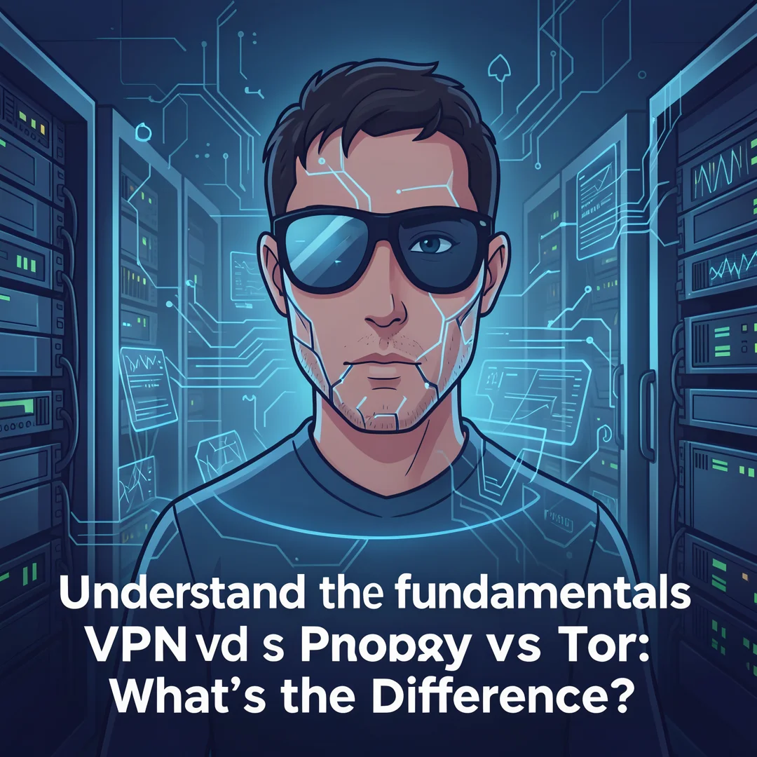 Step 1: Illustration for step: Understand the fundamentals related to VPN vs Proxy vs Tor: What’s the Differ