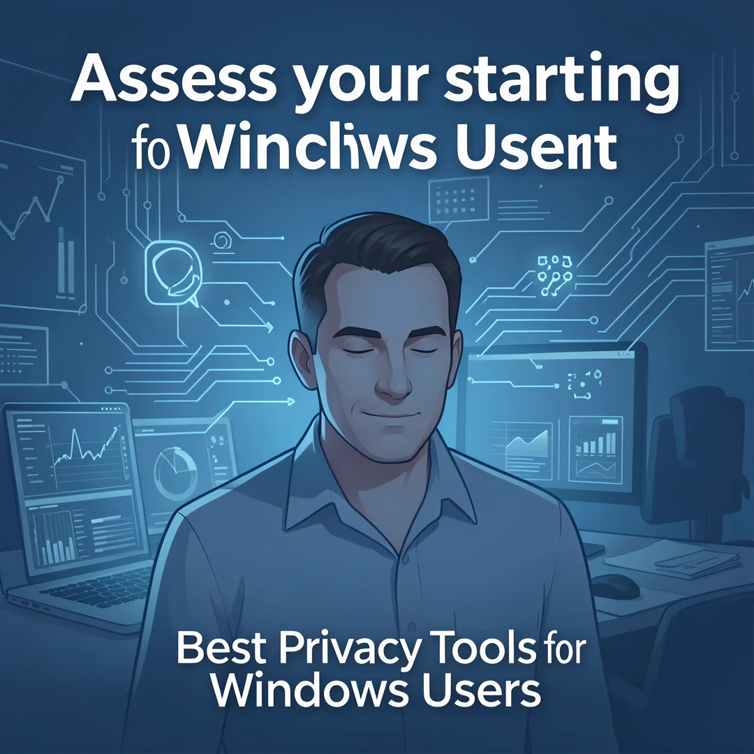 Step 2: Illustration for step: Assess your starting point related to Best Privacy Tools for Windows Users, p