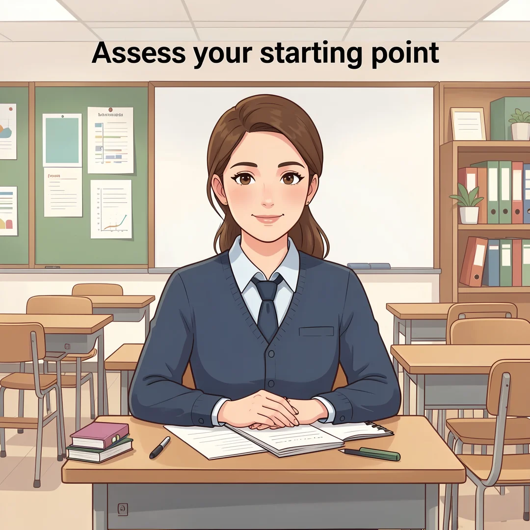 Step 2: Illustration for step: Assess your starting point related to 10 AI Tools That Can Save You Hours Eve