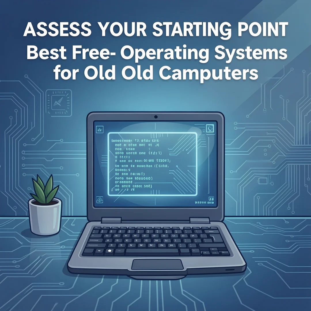 Step 2: Illustration for step: Assess your starting point related to Best Free Operating Systems for Old Com