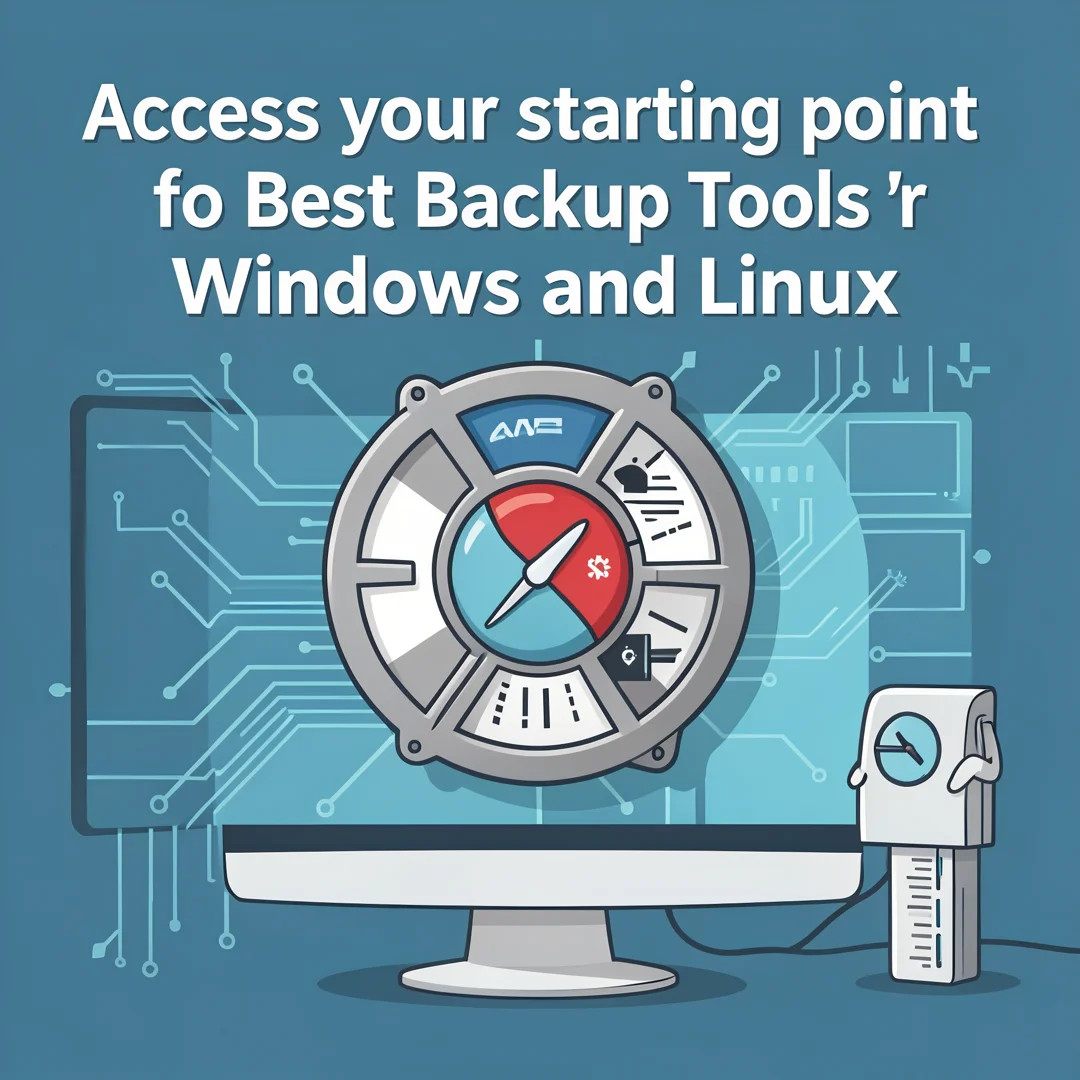 Step 2: Illustration for step: Assess your starting point related to Best Backup Tools for Windows and Linux