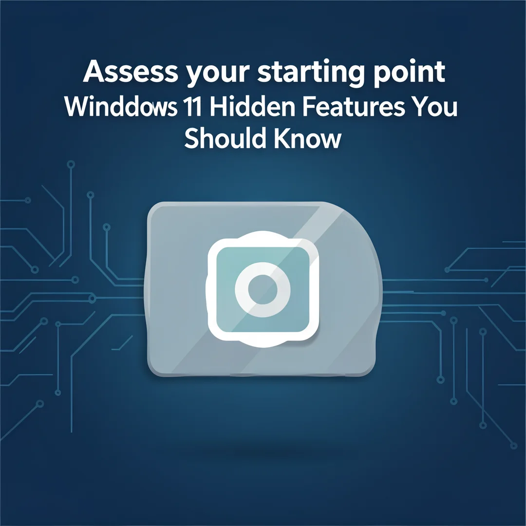 Step 2: Illustration for step: Assess your starting point related to Windows 11 Hidden Features You Should K