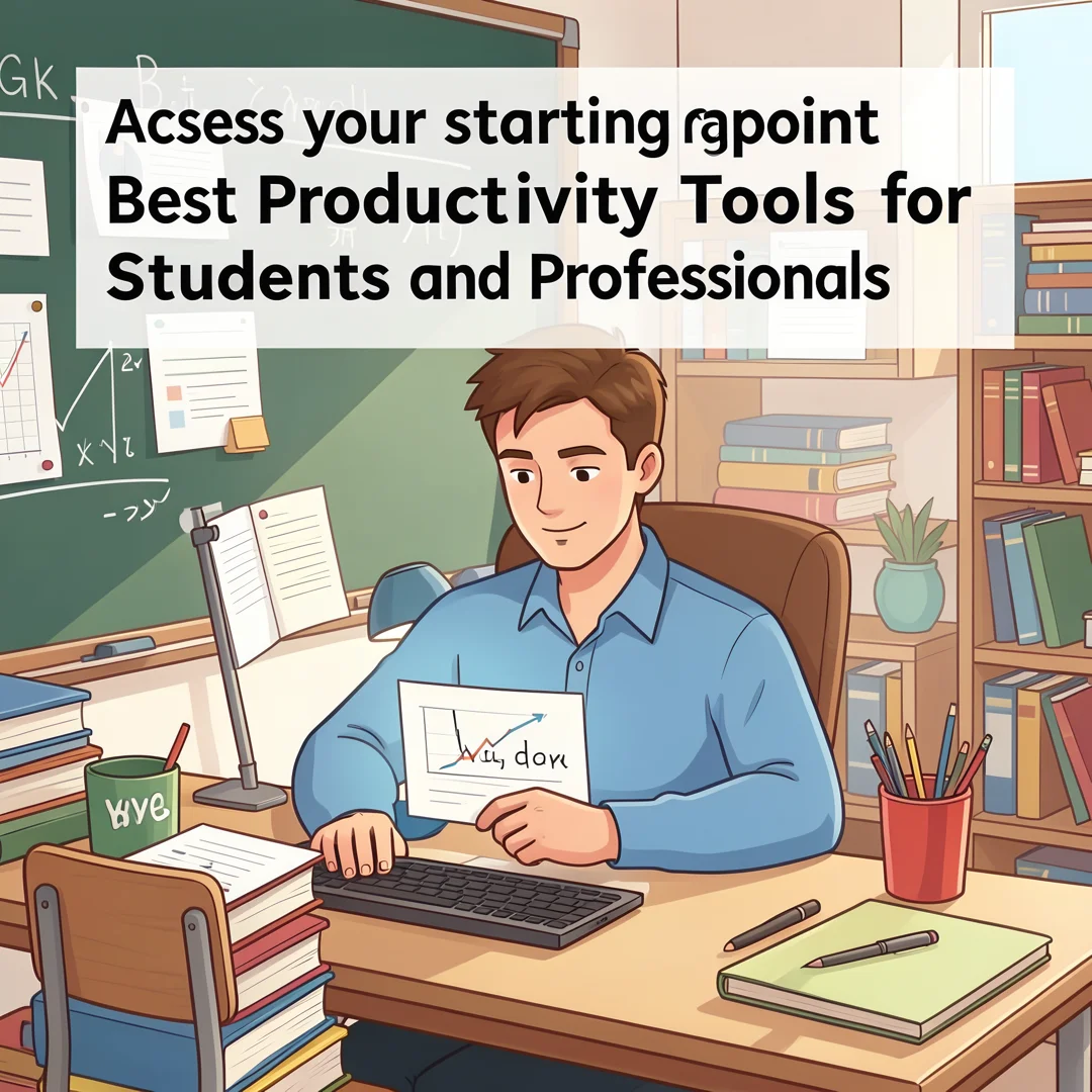 Step 2: Illustration for step: Assess your starting point related to Best Productivity Tools for Students an
