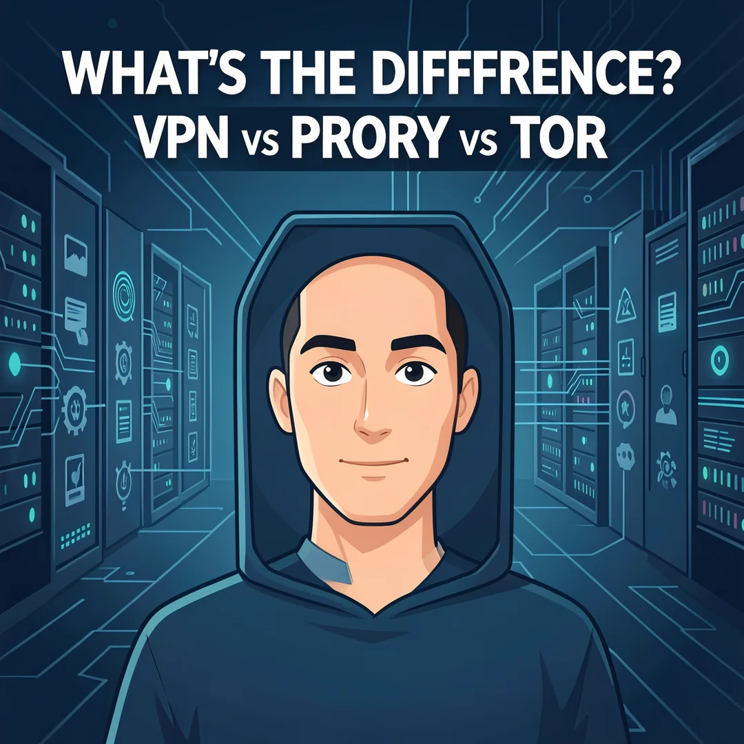 Step 3: Illustration for step: Set clear goals related to VPN vs Proxy vs Tor: What’s the Difference?, profe