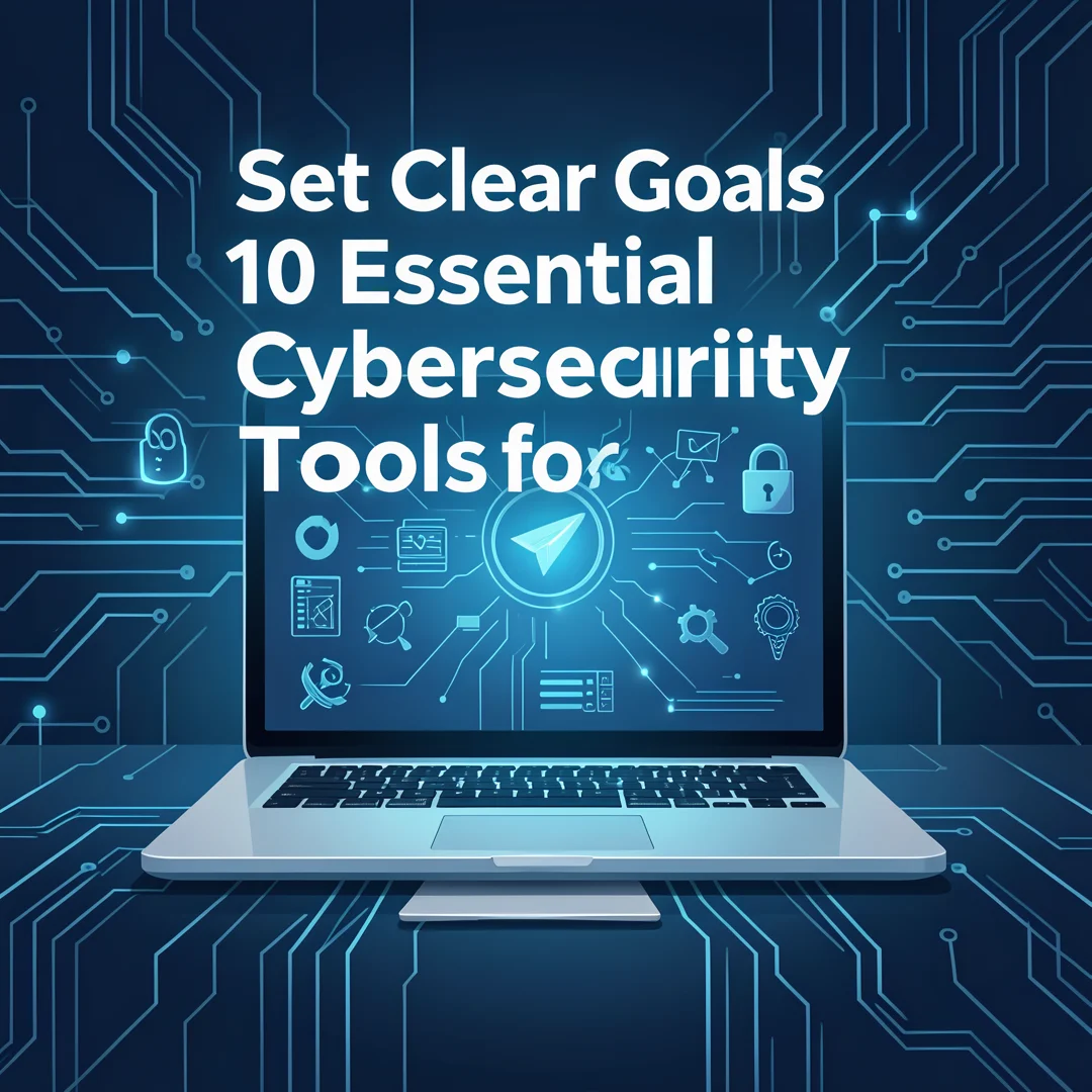 Step 3: Illustration for step: Set clear goals related to 10 Essential Cybersecurity Tools for Beginners, pr