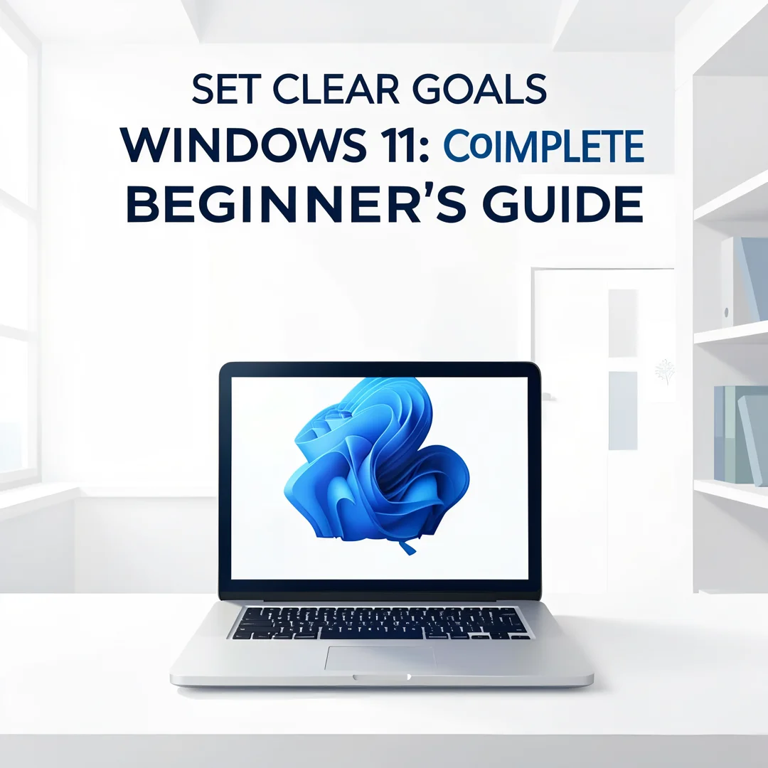 Step 3: Illustration for step: Set clear goals related to Windows 11: Complete Beginner’s Guide, professiona