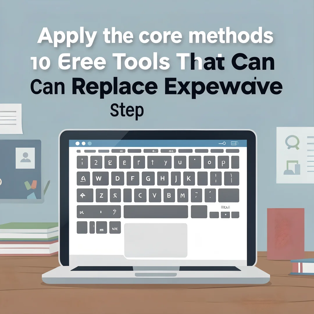 Step 5: Illustration for step: Apply the core methods related to 10 Free Tools That Can Replace Expensive So