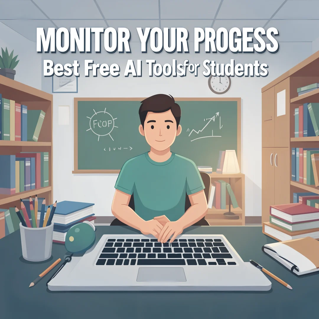 Step 6: Illustration for step: Monitor your progress related to Best Free AI Tools for Students, professiona