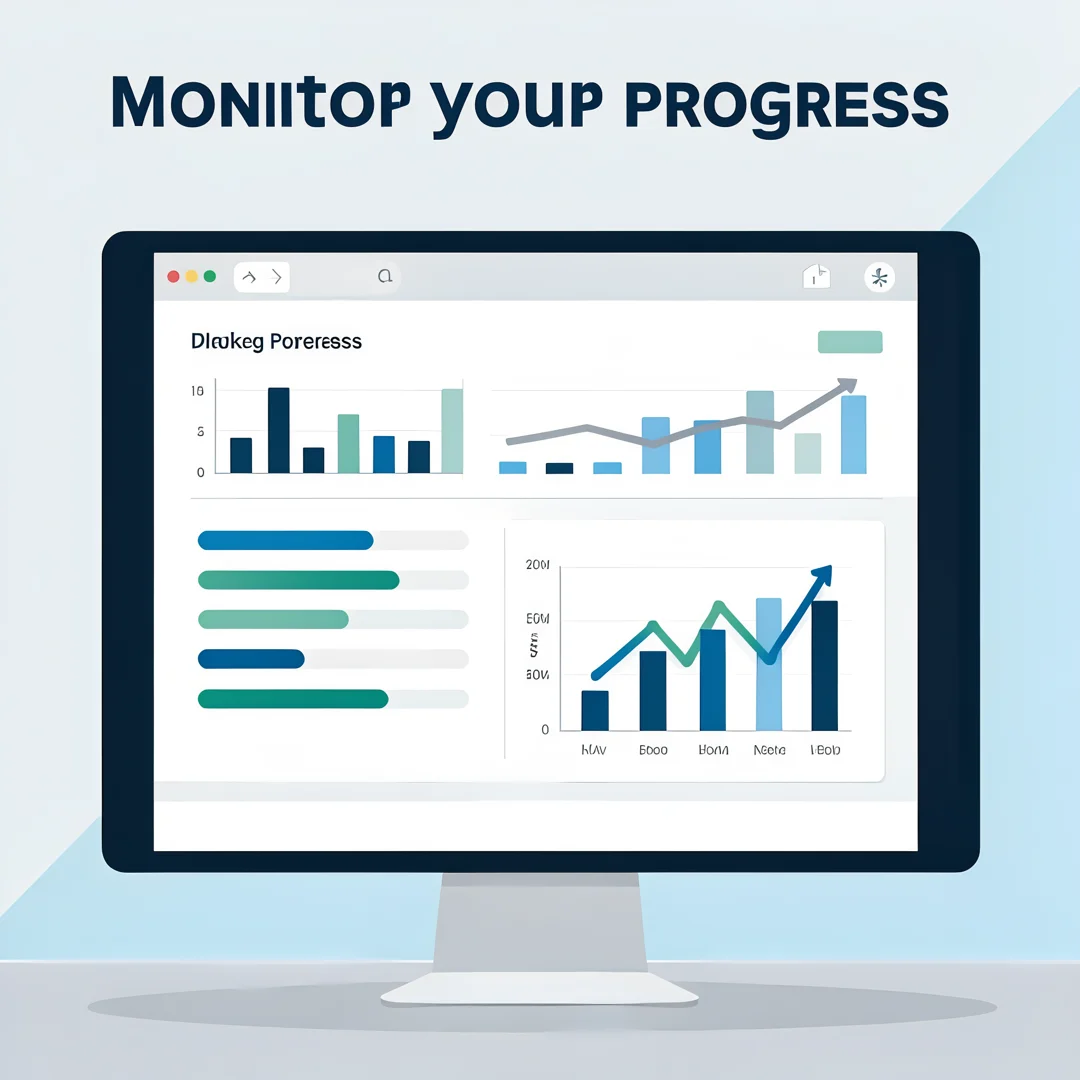 Step 6: Illustration for step: Monitor your progress related to 10 Free Tools That Can Replace Expensive Sof