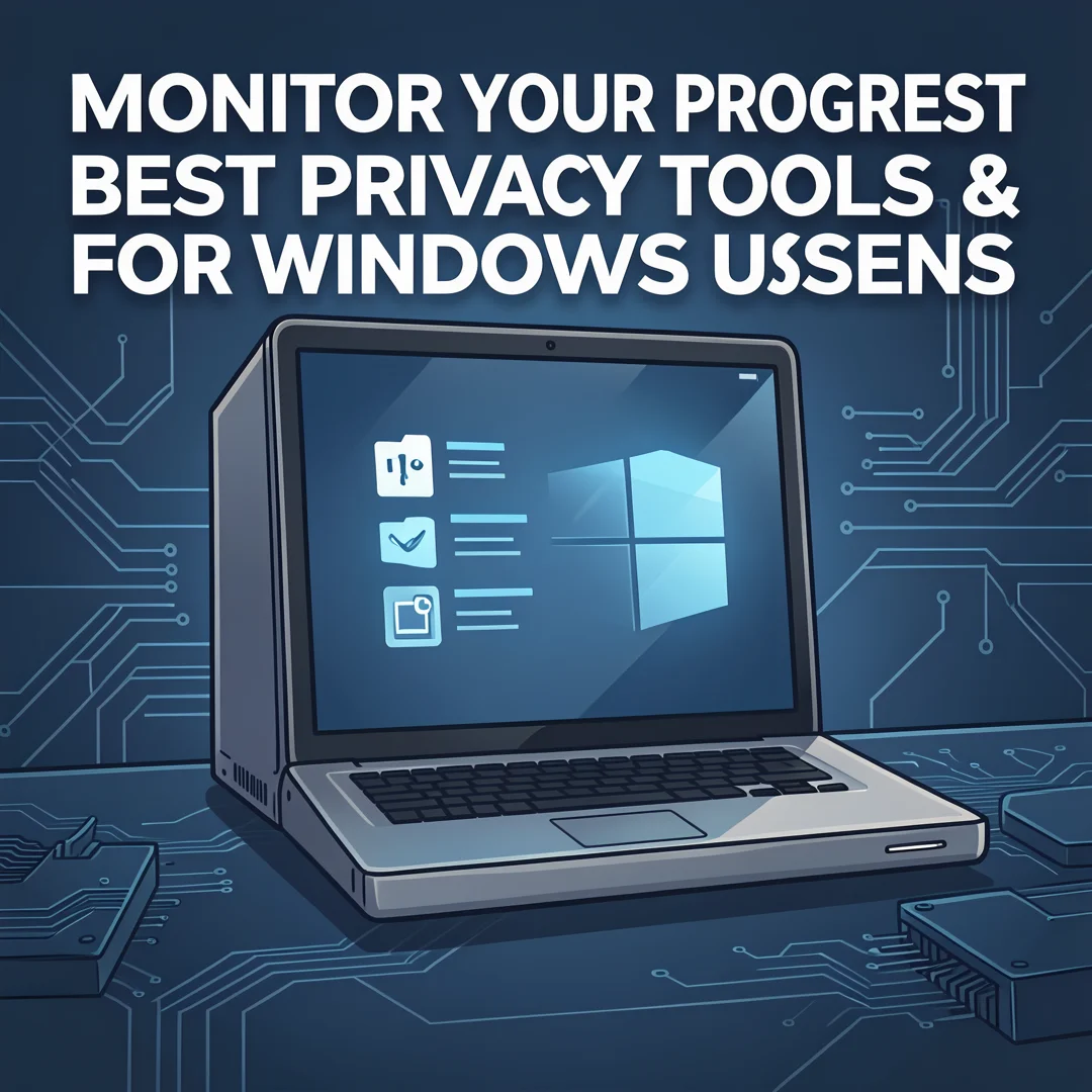 Step 6: Illustration for step: Monitor your progress related to Best Privacy Tools for Windows Users, profes
