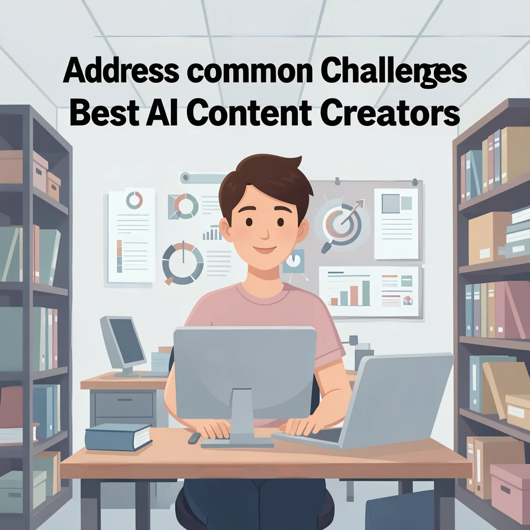 Step 7: Illustration for step: Address common challenges related to Best AI Tools for Content Creators, prof