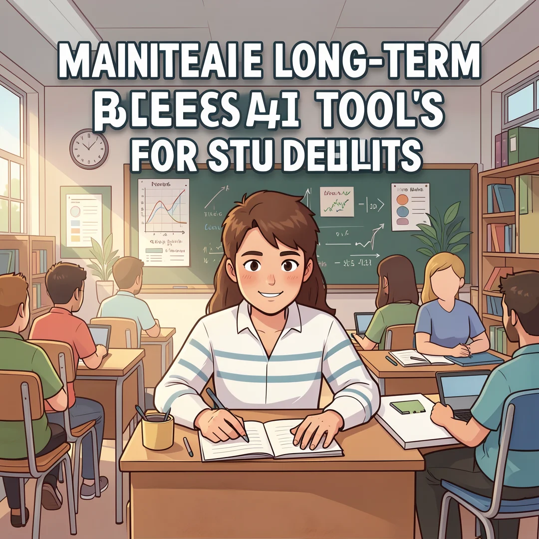 Step 8: Illustration for step: Maintain long-term success related to Best Free AI Tools for Students, profes
