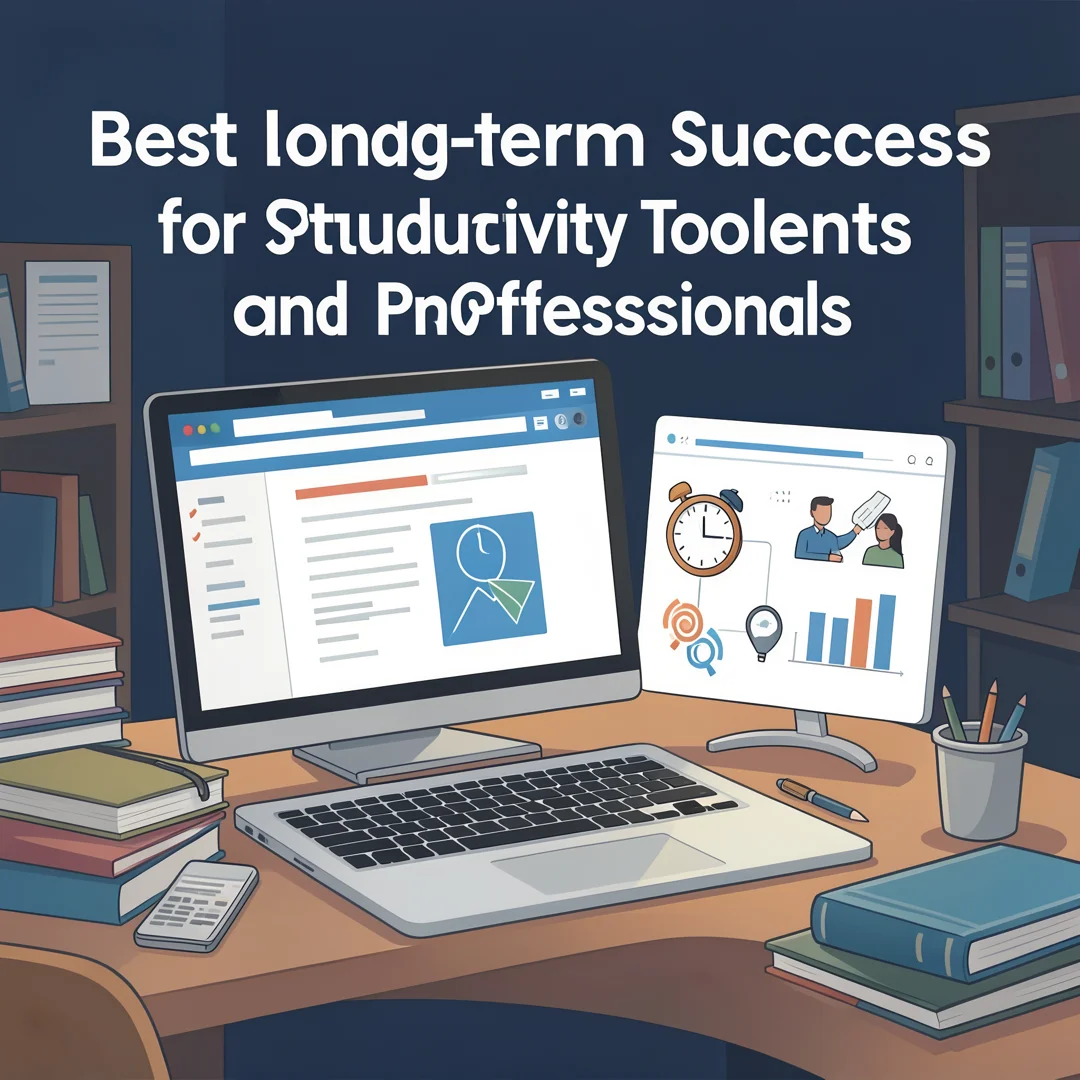 Step 8: Illustration for step: Maintain long-term success related to Best Productivity Tools for Students an